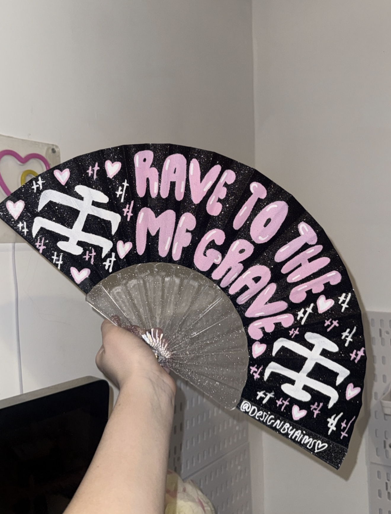 Rave To The Mf Grave Teletech Fan