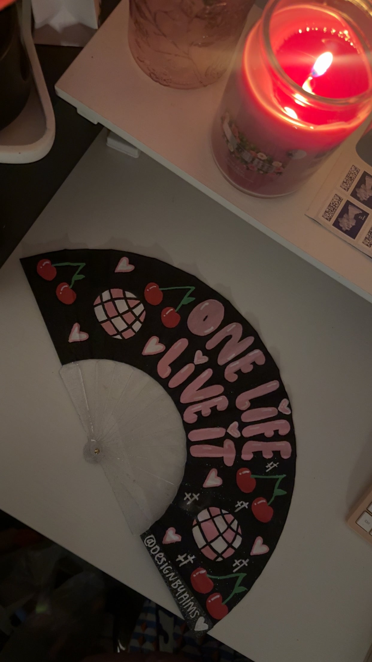 One Life Live It Fan