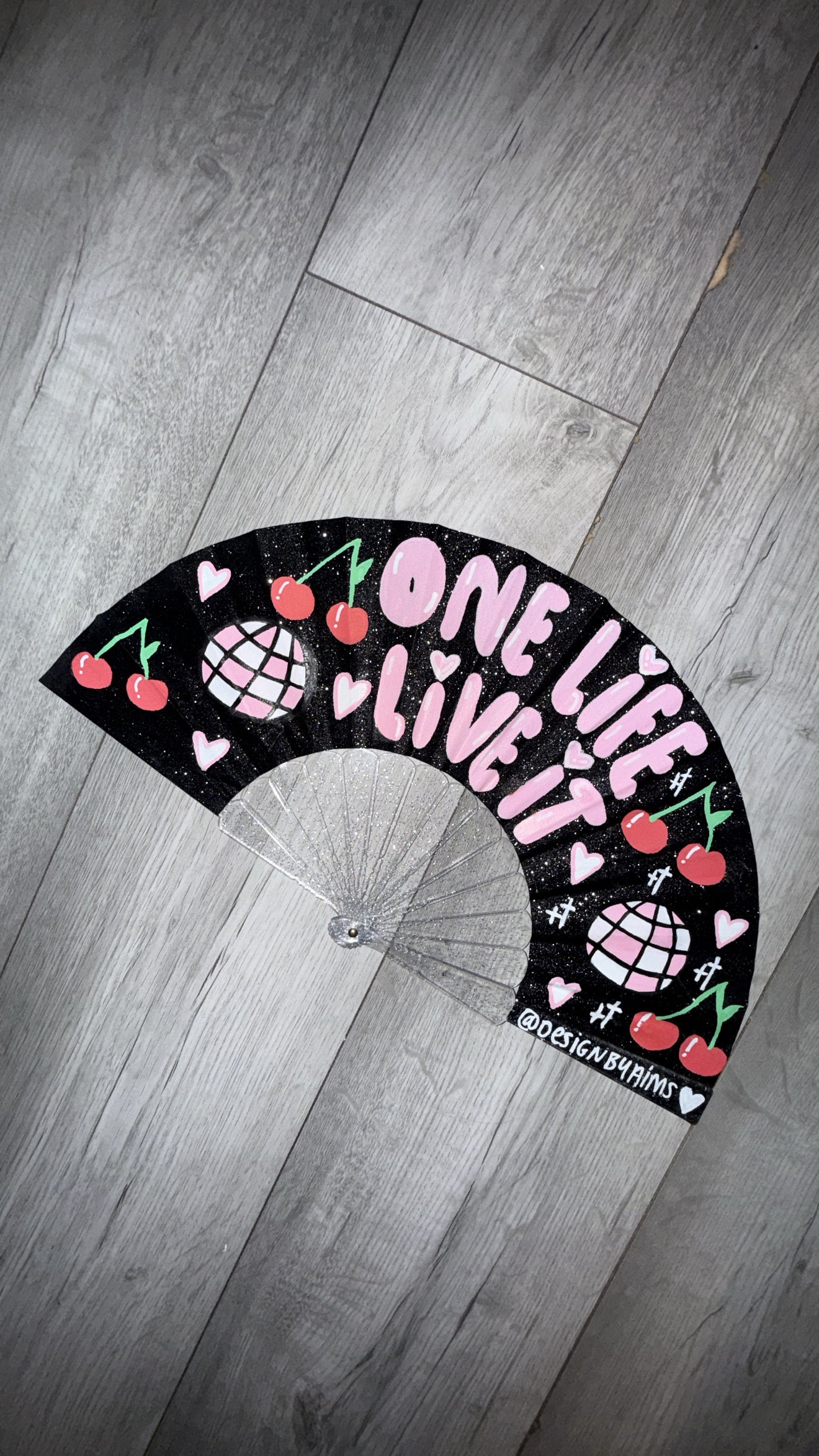 One Life Live It Fan