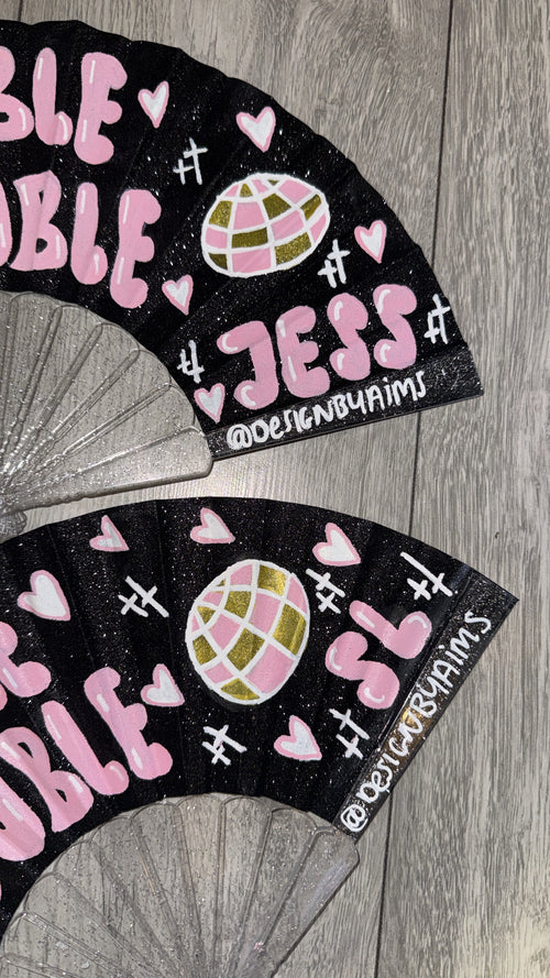 Double Trouble Name Fans (Put in notes what names & Colours You’d Like)