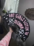 Hot Girls Listen To Techno Extra Large Fan